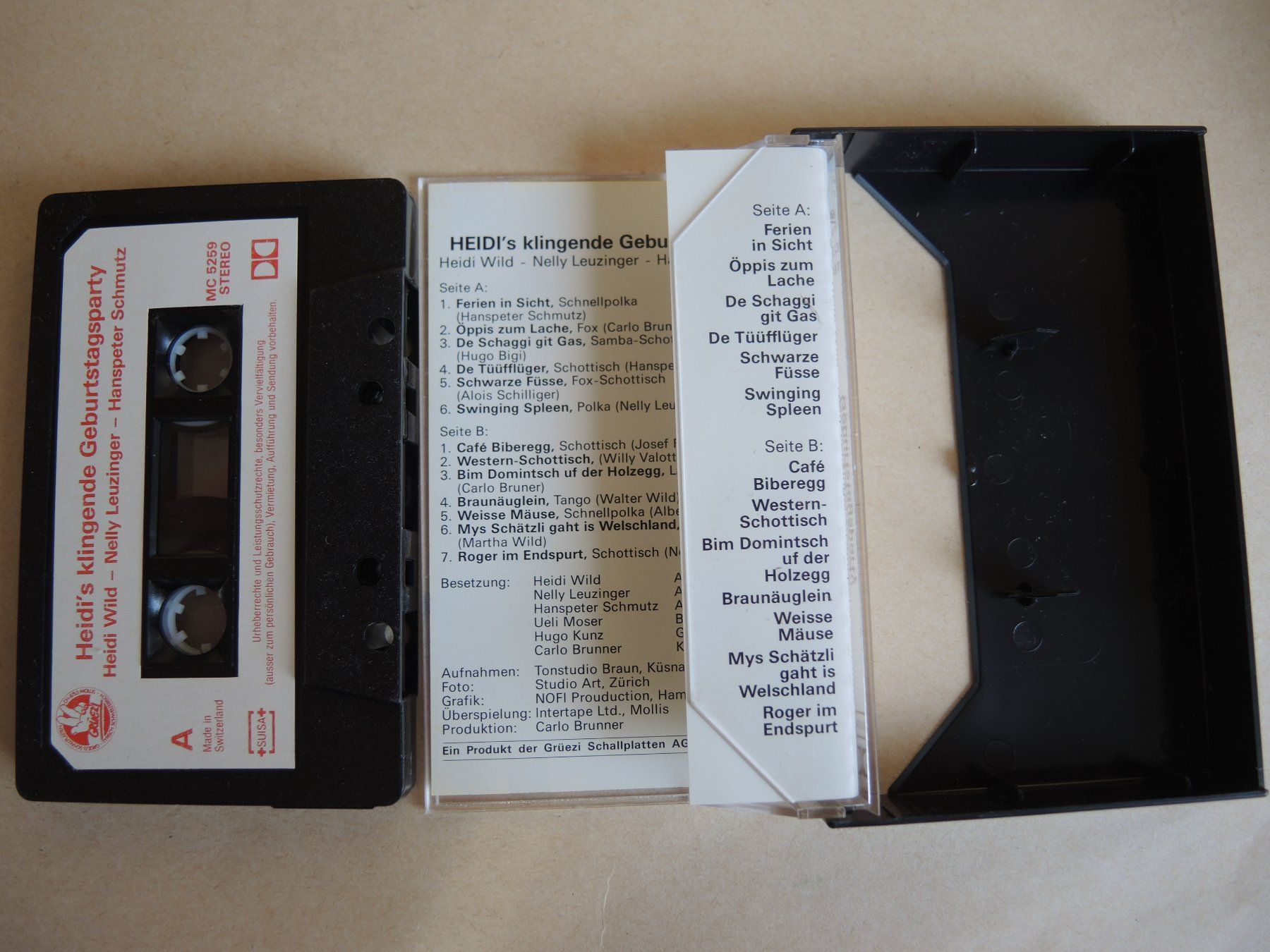 Musicassette: MC Heidi 's Klingende Geburtstagsparty - Kassette – Usato da Rorschach venduto da maeck8 1