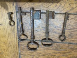 Lot clé clef ancienne 4-13cm H