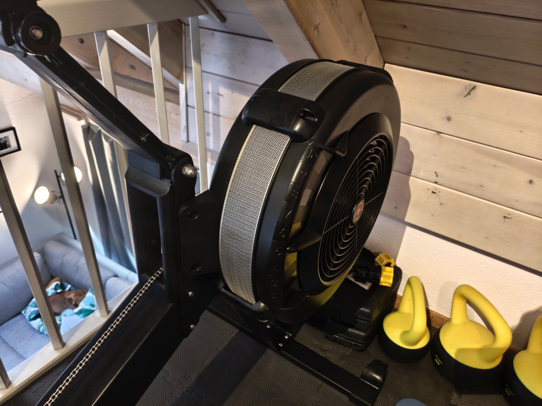 Hometrainer: Fitcom Air Rower Rudergerät – Usato da Regensdorf venduto da ruediger999 2