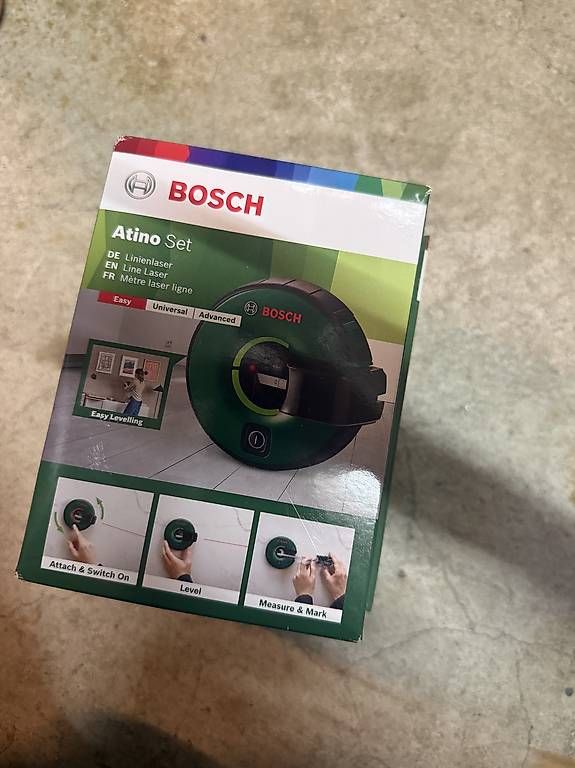 Bosch Misurare: Bosch Atino Linienlaser Neu – Nuovo e nell'imballaggio originale da Huttwil venduto da chewii