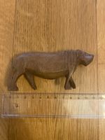Holzfigur Löwe