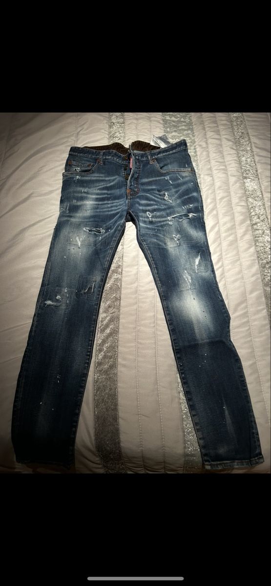 Dsquared2 Jeans: Dsquared2 Jean décontracté, taille 52, (ORIGINAL) boîte… – Usato da Montbrelloz venduto da rxb_2jmb