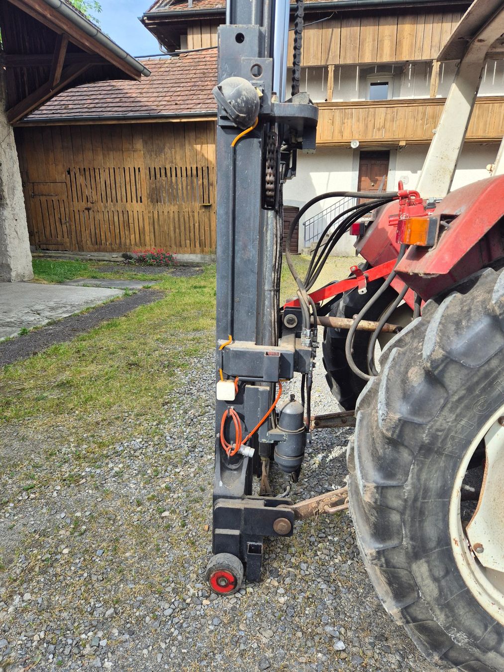 Linde Carrelli elevatori e a forche: Heckstapler Traktor ,Hubhöhe 465 cm – Usato da Ammerswil AG venduto da Delta71 1