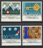 1968 Sonderpostmarken I und EUROPA  ET - Vollstempel BERN 1