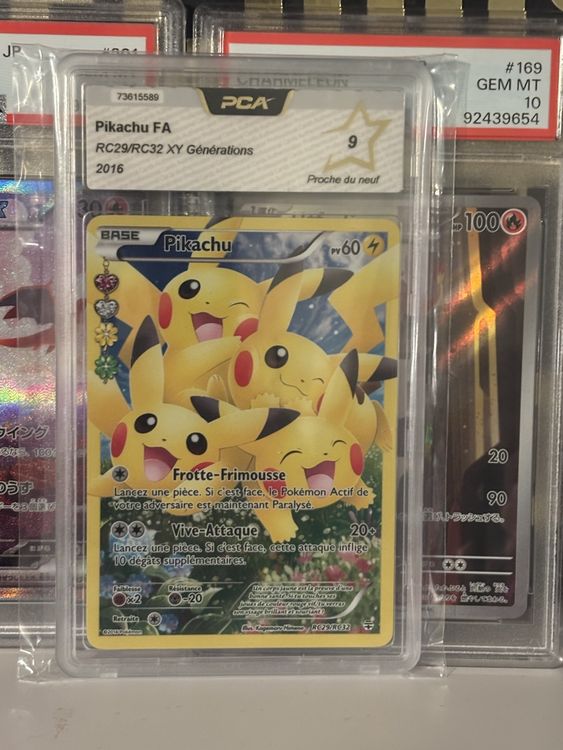 Pokemon Pikachu FA, PCA 9 Graded Card. 🔥 Winter Sale! (Neu und ...