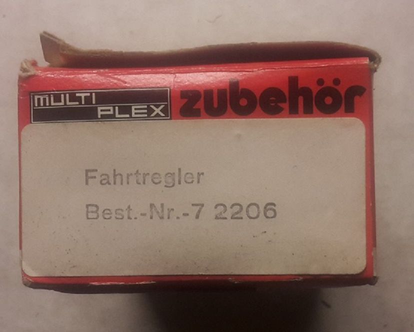 Caricabatterie: Alter Fahrtenregler – Nuovo e nell'imballaggio originale da Achseten venduto da Wenggi 2