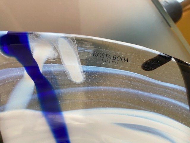 Kosta Boda Piatti di portata: Kosta Boda Schale gross – Nuovo (secondo la descrizione) da Flaach venduto da hundeli2 2