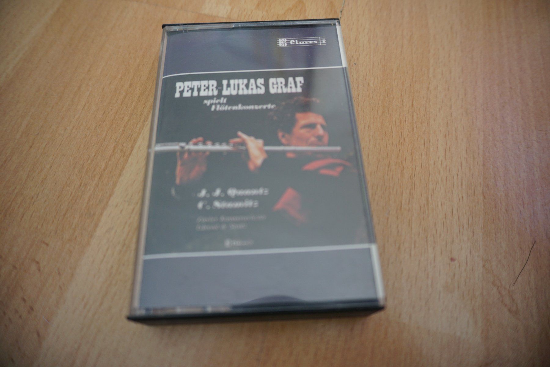 Musicassette: Peter Lukas Graf spielt Flötenkonzerte – Usato da Zürich venduto da einalemjena