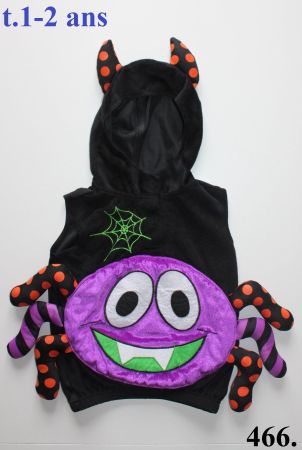 Costume Araignée / Spinne  t. 1 - 2 ans