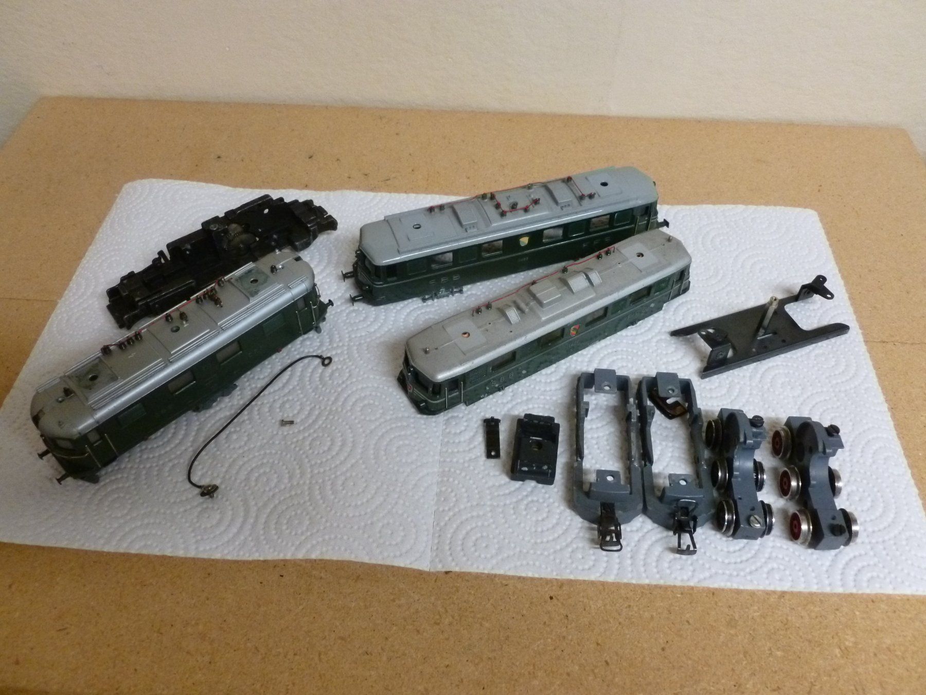 Hag Modellini di ferrovie: Hag/Märklin Ersatzteile – Difettoso da Oberbipp venduto da Vifu