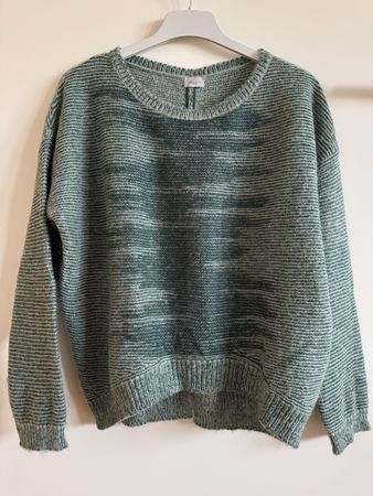 Pull Marella Sport,Taille L, vert sapin et vert clair