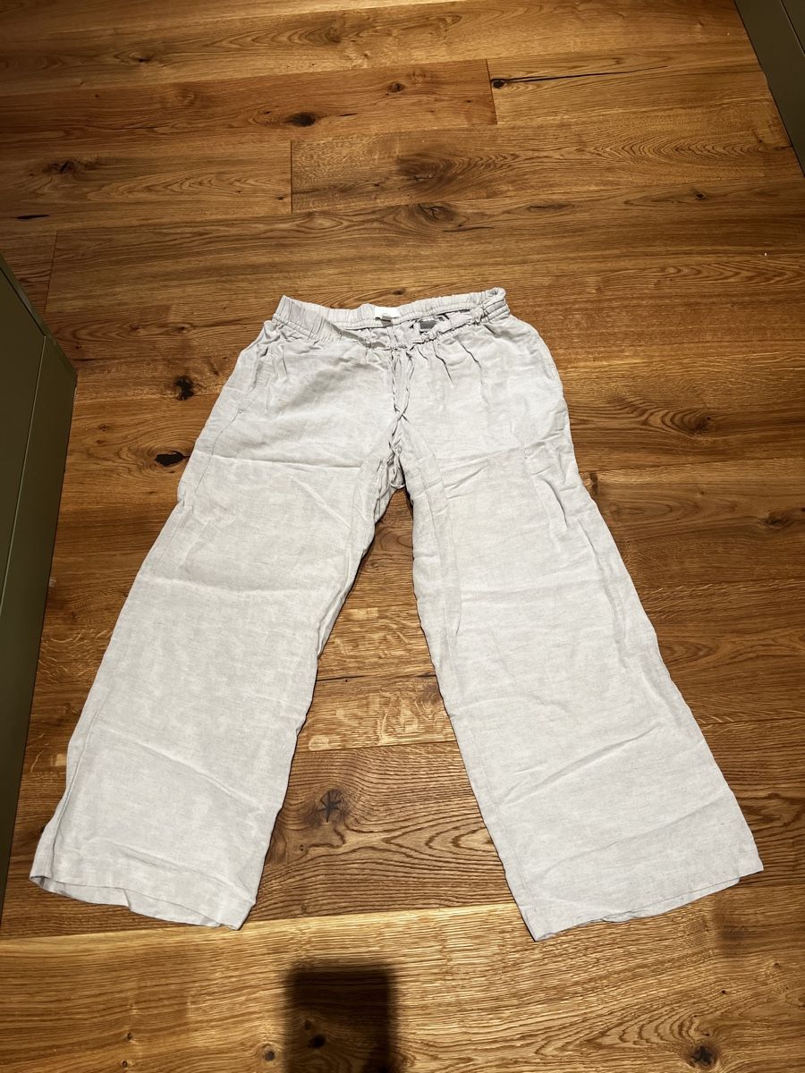 H&M Hosen: Schwangerschaft Hose linen M – Gebraucht aus Schafisheim von RubyWalter