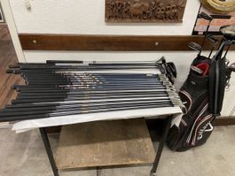 Golfschläger Set Nicklaus Rifle Eisen und Hölzer gebraucht