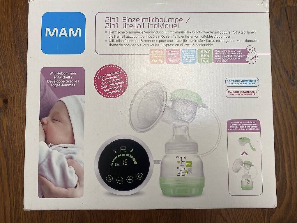 Accessoires pour allaitement: MAM Einzelmilchpumpe – D'occasion à Sugiez par Lindabue