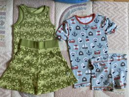 Sommer Set Gr. 110/122 Shirt, Top, Hose, Shorts, TOP Zustand