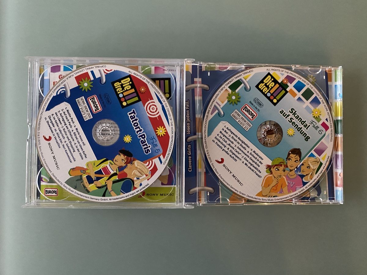 CD: Die drei !!! Hörspiele, 3 CD Set, Folgen 4-6 – Usato da Wangen an der Aare venduto da Chrisimi 2