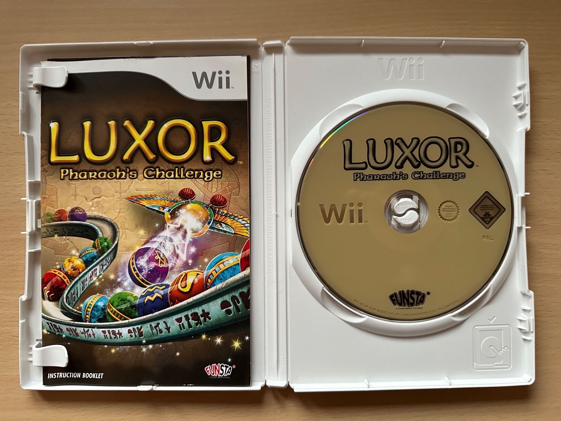 Nintendo Giochi: Luxor für Nintendo Wii – Usato da Kestenholz venduto da Mad18 2