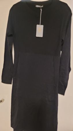 strickkleid, kleid, nile, neu, gr.xs, schwarz