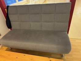 Sofa grau mit Räder