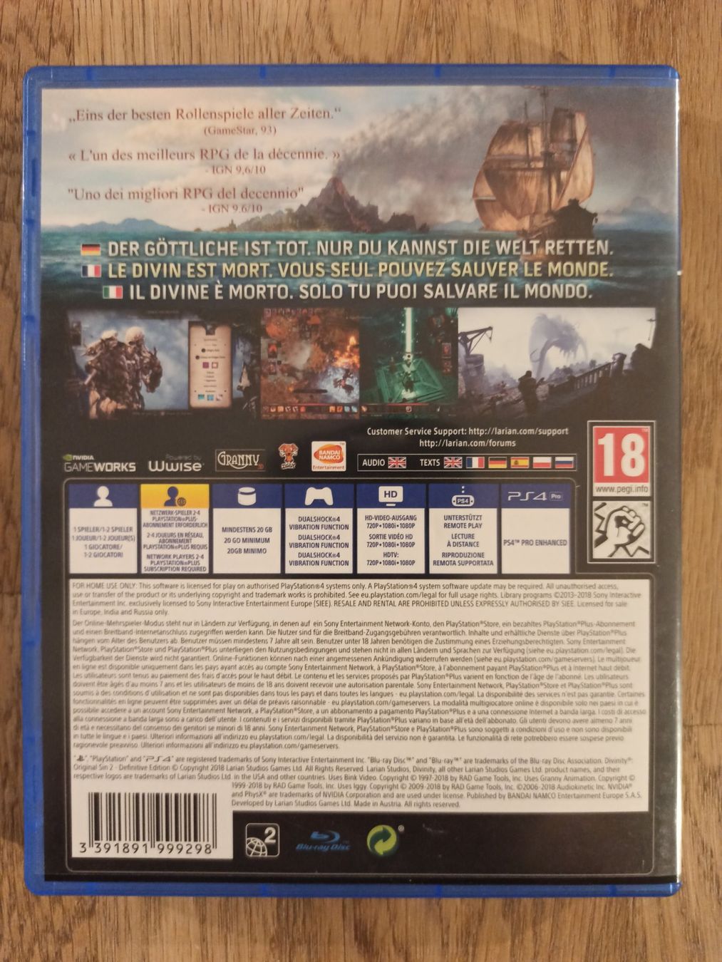 Spiele: Divinity Original Sin II (2) - Definitive Edition PS4 / PS5 – Gebraucht aus Oberweningen von mar_87mx 1