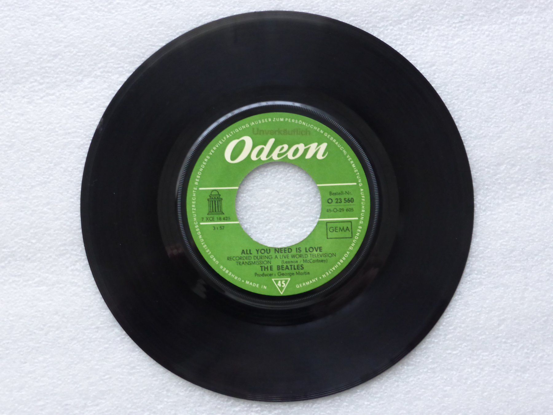 Dischi in vinile: Vinyl Single   THE BEATLES – Usato da Küssnacht am Rigi venduto da Mondkinder 1