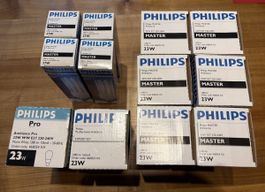 Sparlampen E27 Leuchtstoff keine LED‘s Philips Master