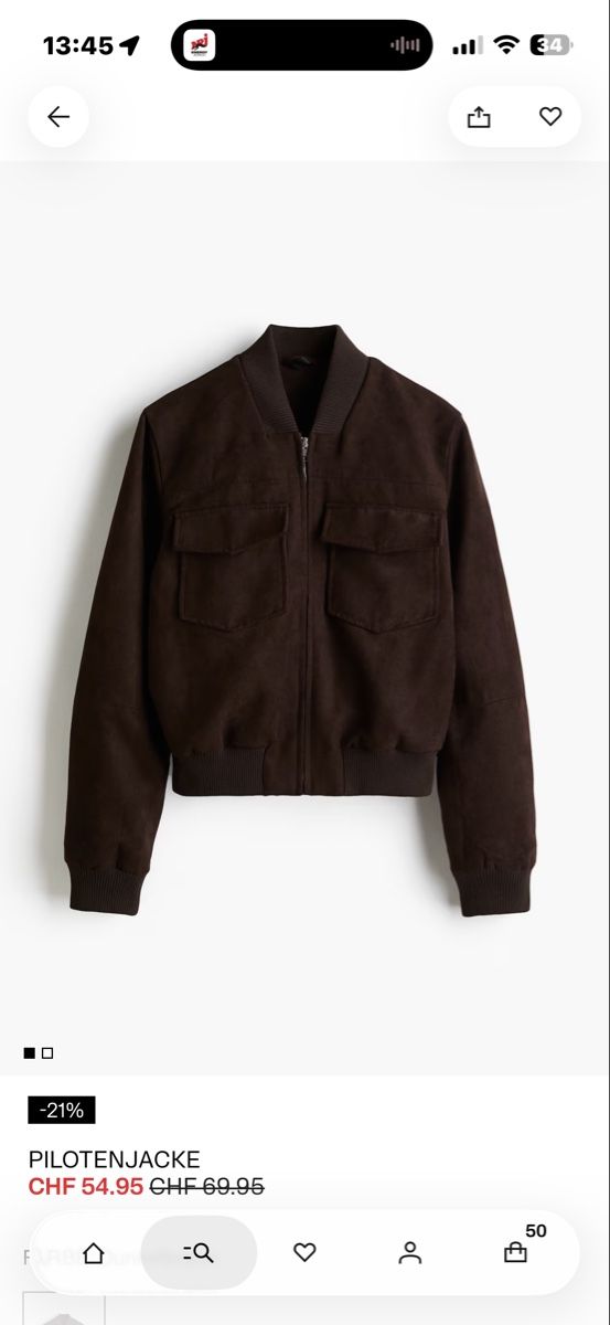 H&M Giacche: Pilotenjacke Grösse S H&M NEU – Nuovo (secondo la descrizione) da Winterthur venduto da lso_q2dw 1