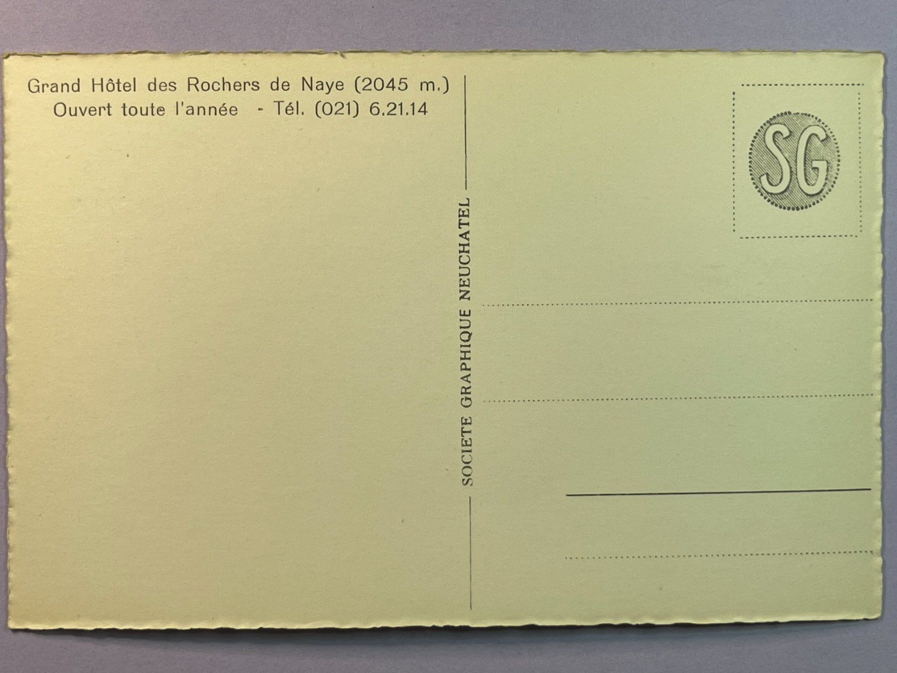Cartoline postali: Sommet des Rochers de Naye – Usato da Steg VS venduto da _vinci_ 1