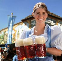 Oktoberfest München Hacker-Festzelt Innen-Box 8 Pers.Samstag