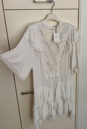 Kleid Isabel Marant RO LIMA Weiss  mit Etikett