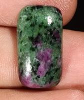 Cabochon - L-6719 – Rubin Zoisit 21X12X6mm - 17 Karat
