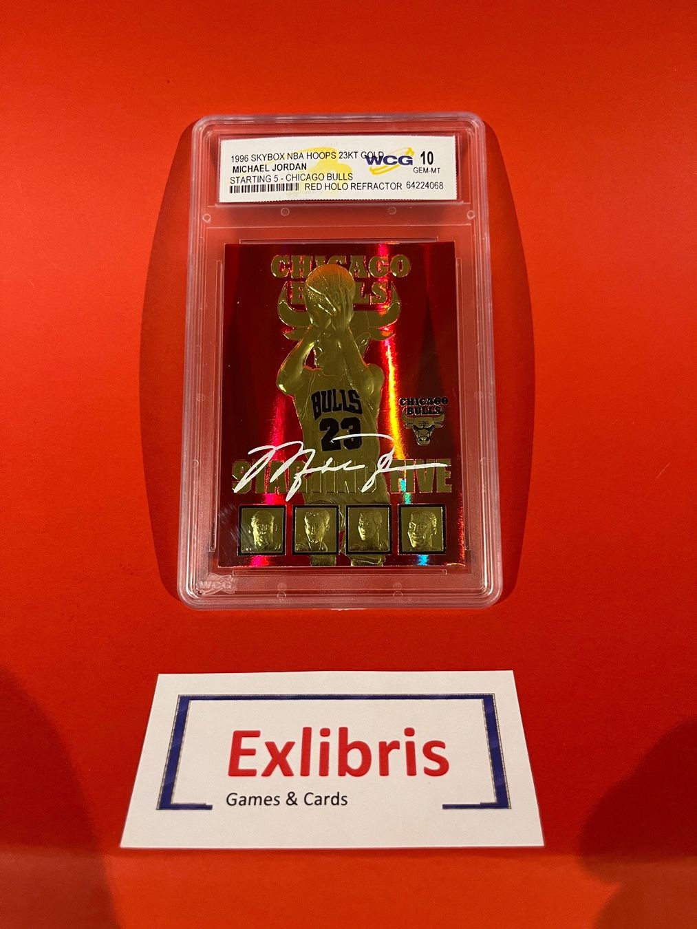 Jordan Sammelbilder & Trading cards: Michael Jordan STARTING 5 BULLS – Neu und originalverpackt aus meierskappel von Exlibris