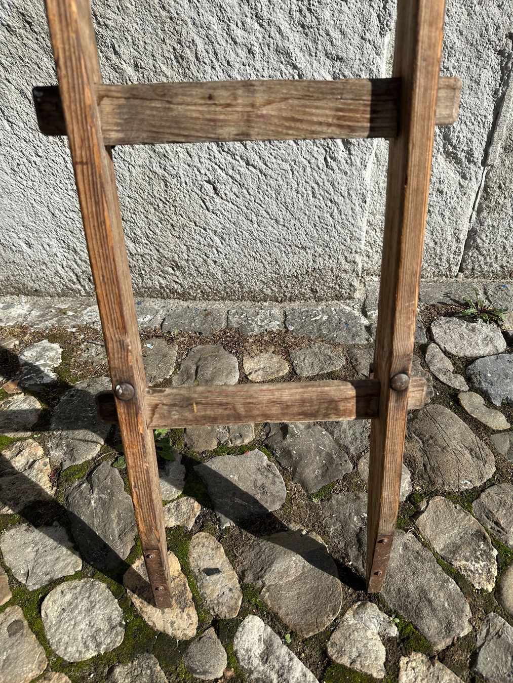 Scale: grosse Holzleiter Sprossenleiter – Usato da Zürich venduto da atlantis77 3