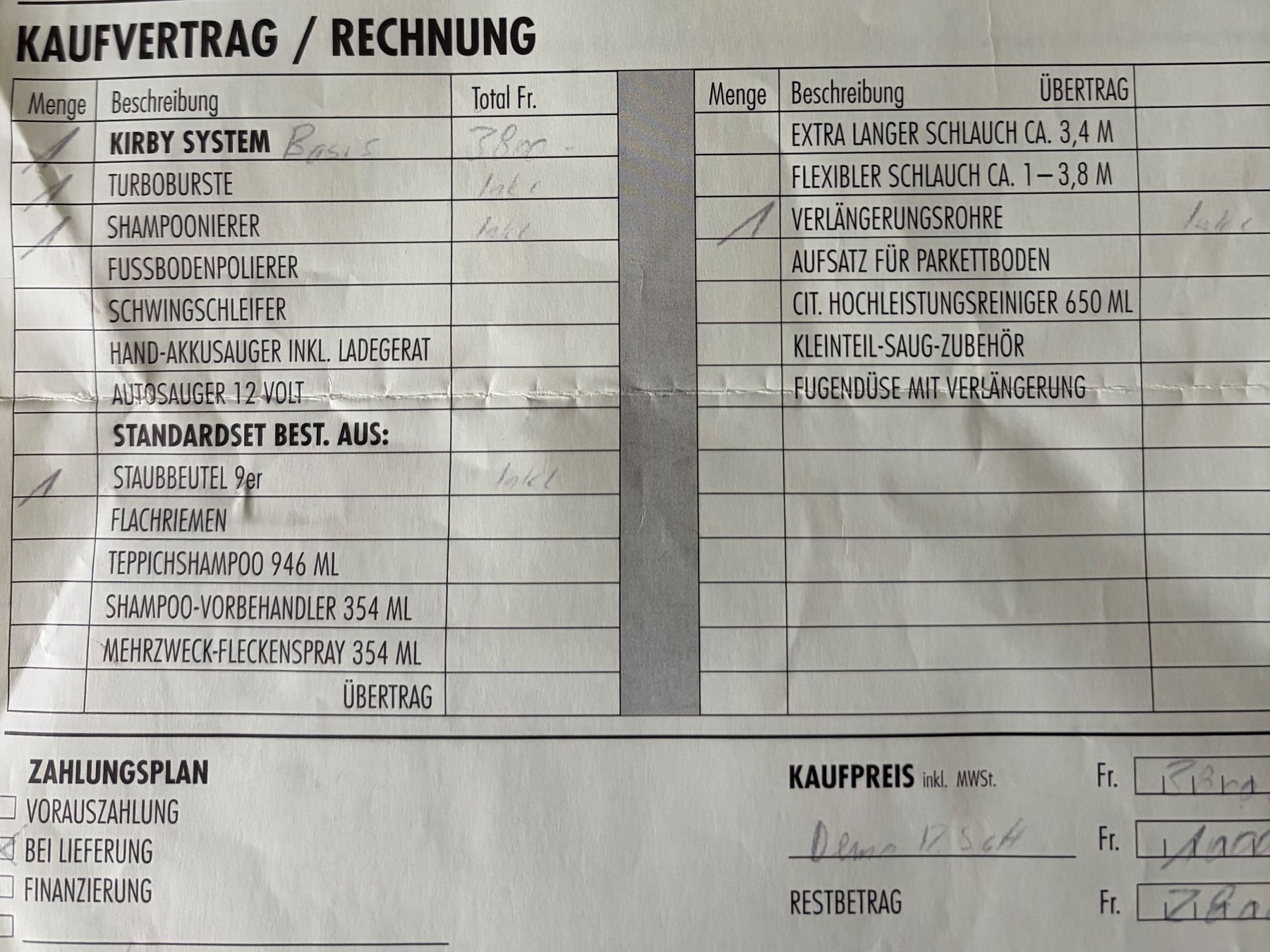 Kirby Aspirapolveri & Accessori: Kirby Staubsauger Avalir 2 – Nuovo (secondo la descrizione) da Winterthur venduto da younix 9