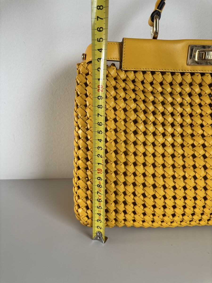 Fendi Taschen für Damen: Fendi Peekaboo woven leather handbag in MEDIUM – Neu (gemäss Beschreibung) aus Uster von dan_n69f 8