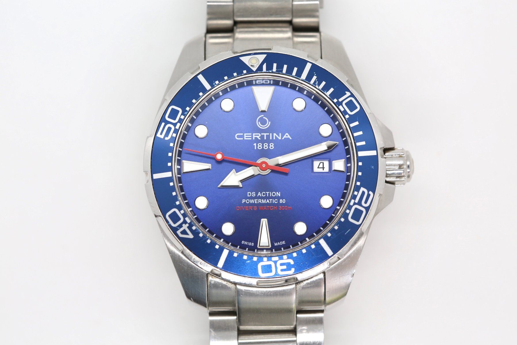 Certina Orologi: Certina DS Action Powermatic 80 Diver 300m – Usato da Reinach BL venduto da Han-Numismatik