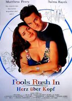Fools Rush In Filmplakat, Matthew Perry, Top Zustand! A1