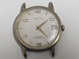 Montre homme GLADIUS ancienne, 24 rubis
