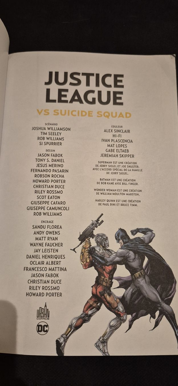 Fumetti: JUSTICE LEAGUE VS SUICIDE SQUAD DC COMICS BD RÉCIT COMPLET  – Usato da Grand-Lancy venduto da luc111 3