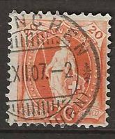 CH086c - Helvetia debout 86c obl.