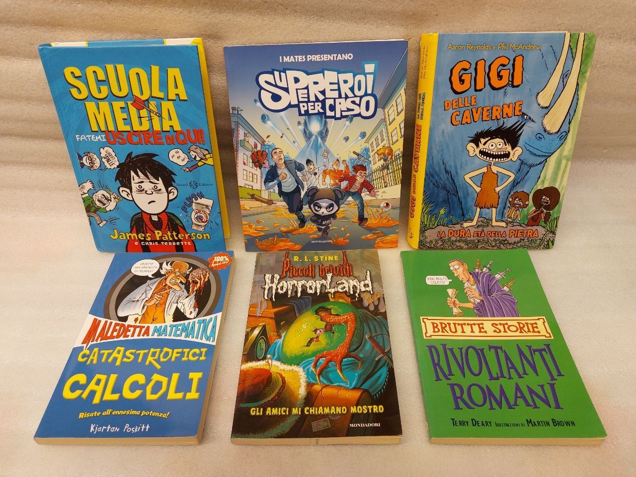 Livres: 6x  libri per ragazzi - 9/10 anni >> – D'occasion à Pambio Noranco par Pol69