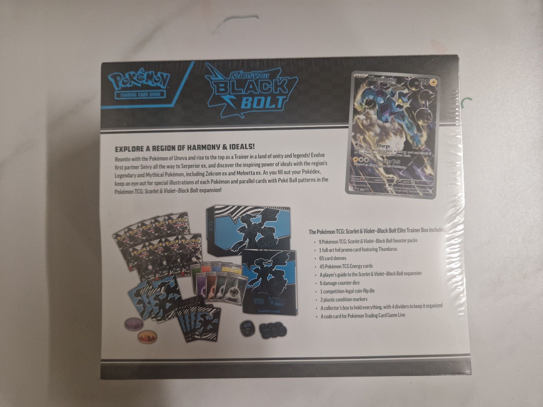 Pokémon Carte collezionabili: Pokémon Black Bolt ETB - EN Sealed – Nuovo e nell'imballaggio originale da Kallnach venduto da yinginho 1