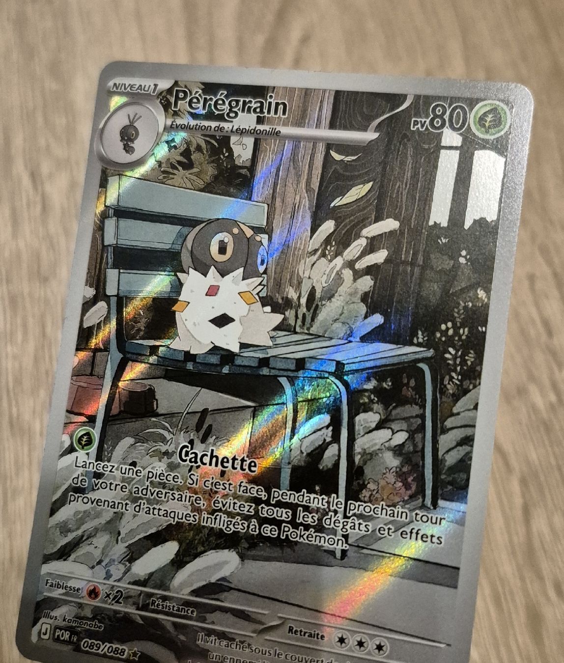 Pokémon Sammelbilder & Trading cards: PÉRÉGRAIN 089/088 FA SECRET ÉQUILIBRE PARFAIT MÉGA ÉVOLUTION – Neu (gemäss Beschreibung) aus Grand-Lancy von luc111 2