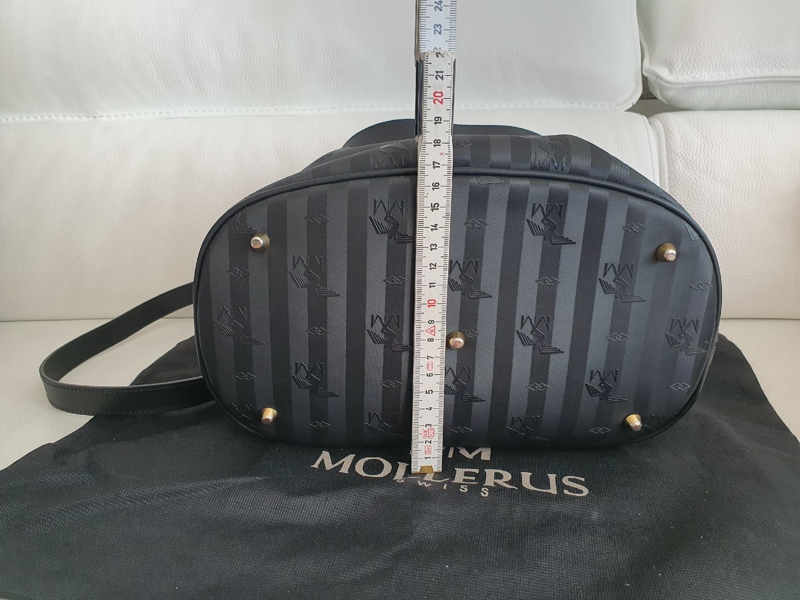 Maison Mollerus Borse da donna: Mollerus Beuteltasche Schwarz - Top Zustand – Usato da Laufenburg venduto da megane1959 3