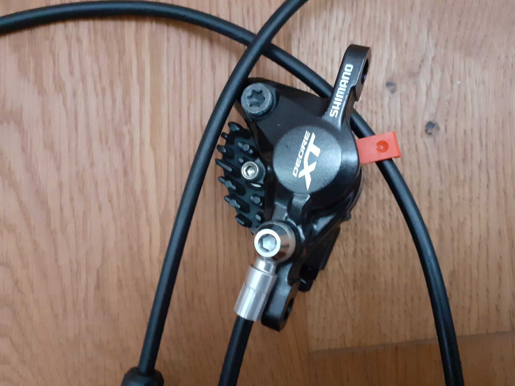 Shimano Pezzi di ricambio: ShimanoXT Scheibenbremsset vorne/hinten, ohne Bremsbeläge – Usato da Cazis venduto da Lucio05 7
