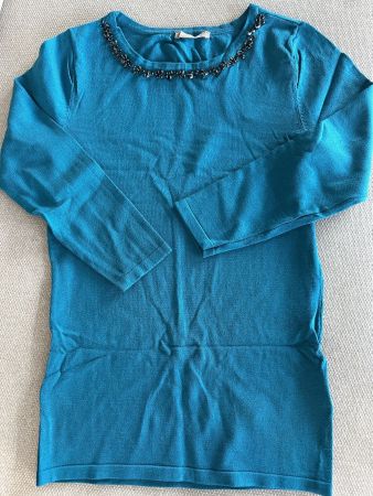 Schöner Damen Pullover, Grösse S, Türkis, Top Zustand!