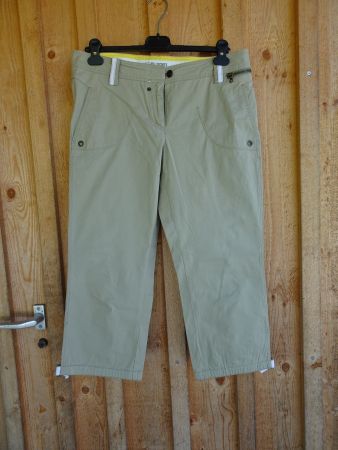 3/4-tel Hose beige von Marc Cain Gr. M / N4 - 423126