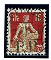 Helvetia 115 Vollstempel Zofingen PP