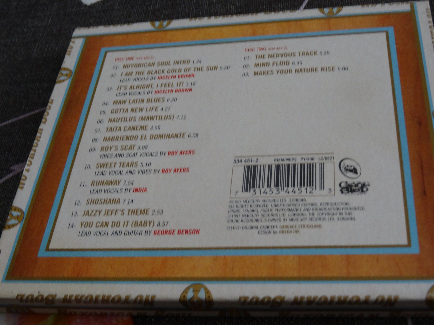 CDs: Nuyorican Soul - CD – Gebraucht aus Olten von Disc-Ausverkauf 1