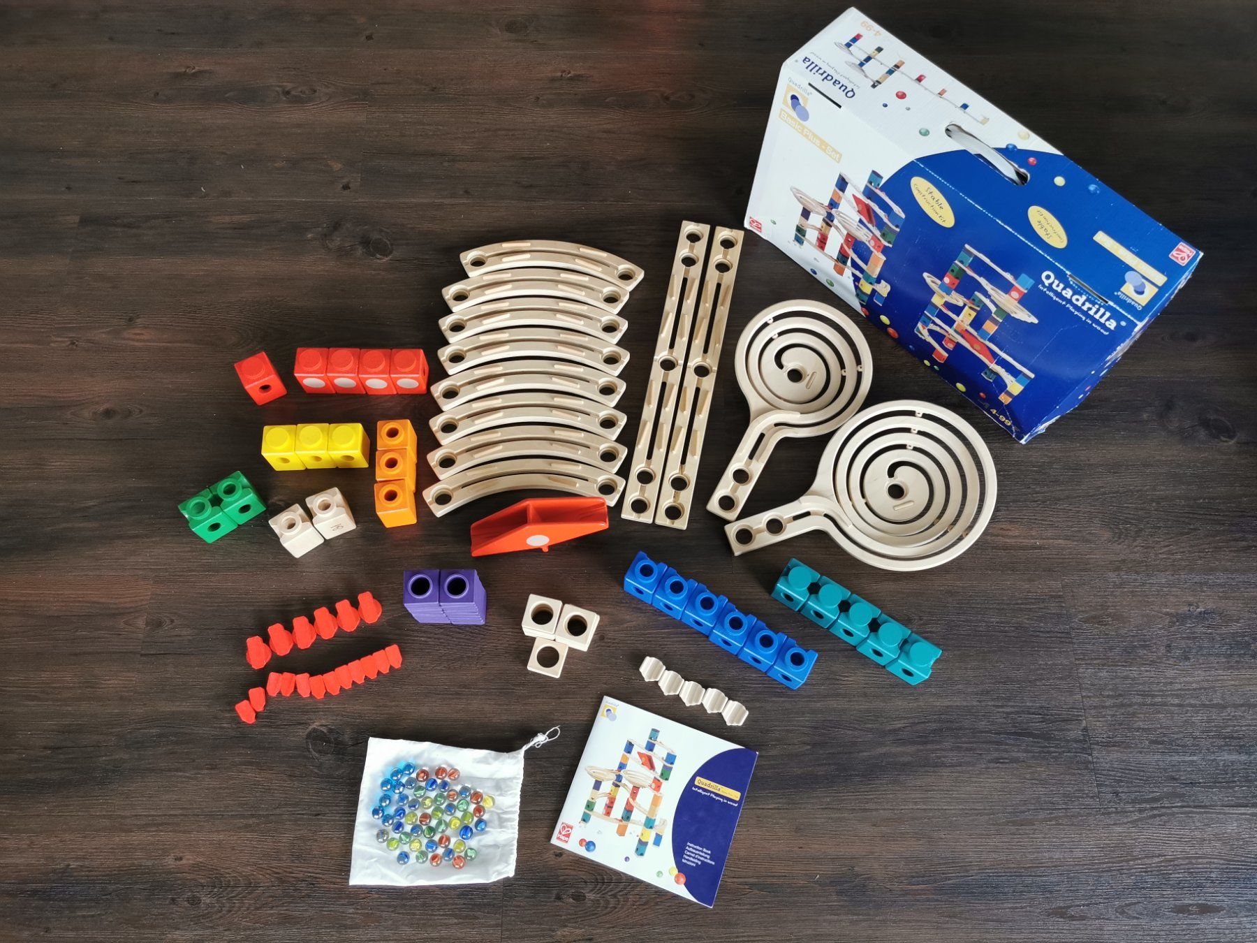 Quadrilla Jouets: Quadrilla Murmelbahn Basic Plus Set – D'occasion à Eggenwil par VEB13